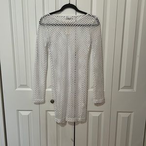 Hot&Delicious Mesh Mini Dress/Cover-Up